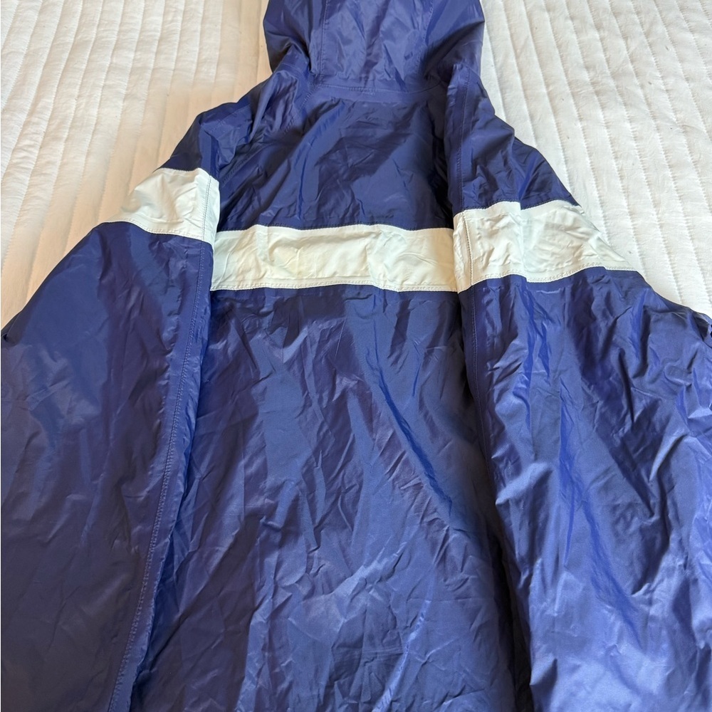 Men's Blue and White Windbreaker Jacket size M - Picture 6 of 9
